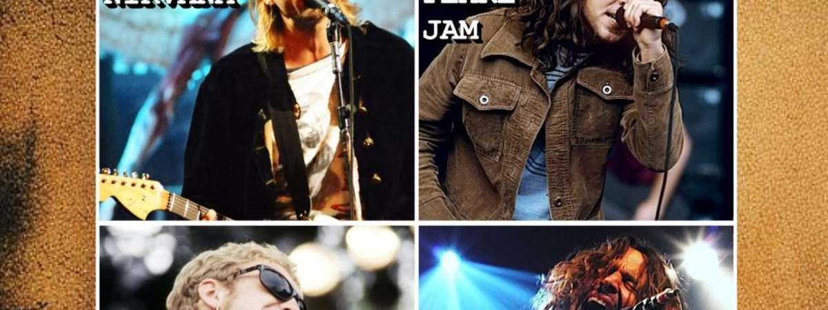Pearl Jam + Nirvana + Alice In Chains + Soundgarden Tributes (Vitalogy + Nirvanish + Memory Layne + Spoonmen) ... Mount Grungemo