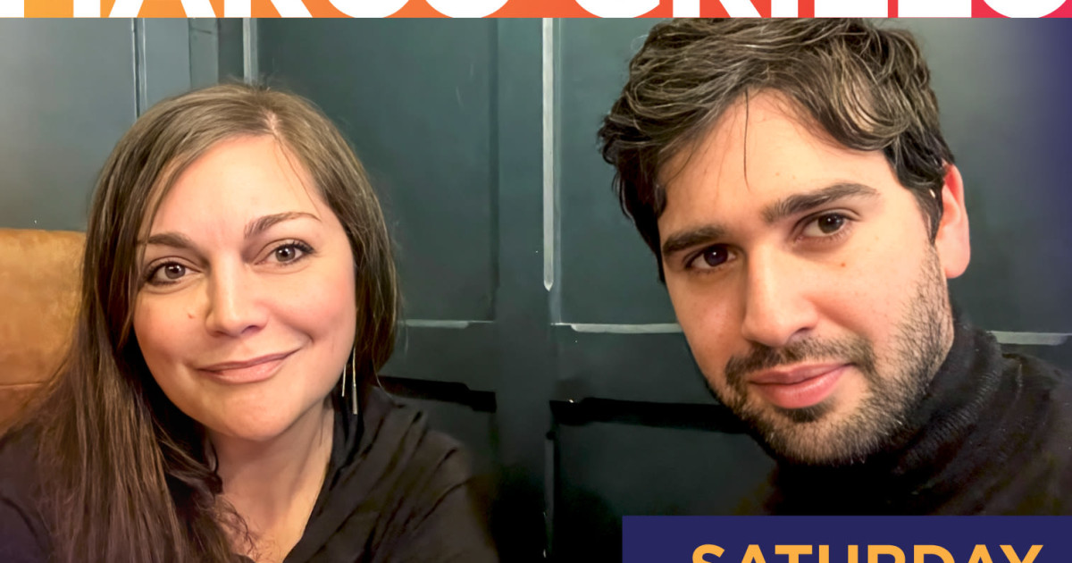 Erin Bode with Marco Grillo in St. Louis at Power Creative WEvent