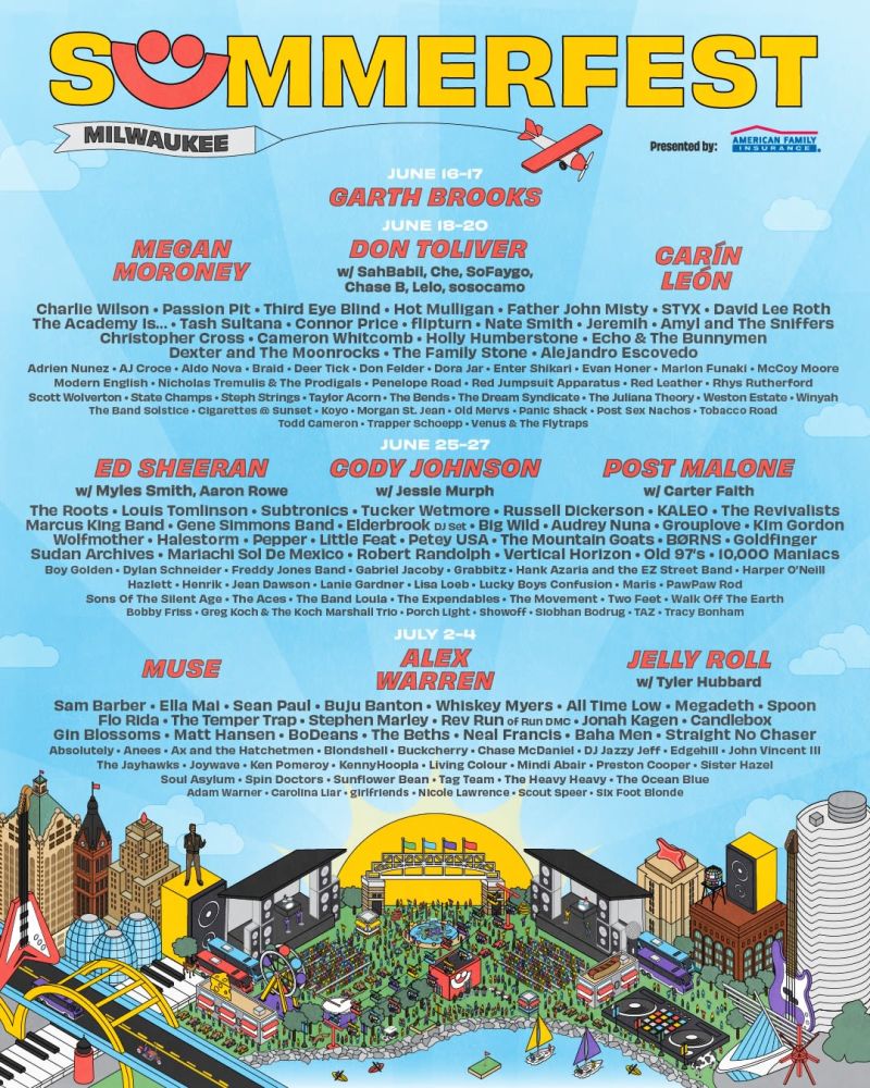 Summerfest (Weekend One): Don Toliver, Megan Moroney, Flipturn