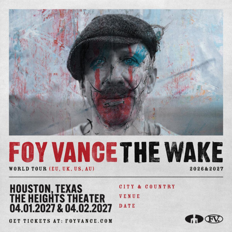 Foy Vance World Tour | 2026 & 2027 Night 1