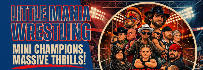 Little Mania Wrestling: Big Action, Tiny Wrestlers! Houston, TX!