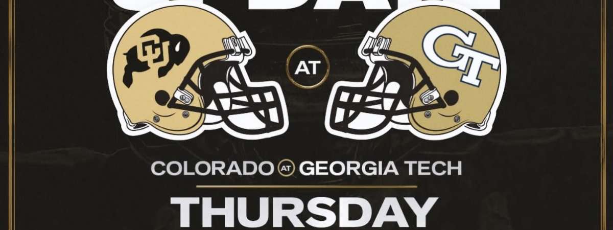 CU Buffs vs Georgia Tech SEason Opener Watch Party
