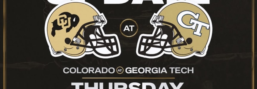 CU Buffs vs Georgia Tech SEason Opener Watch Party