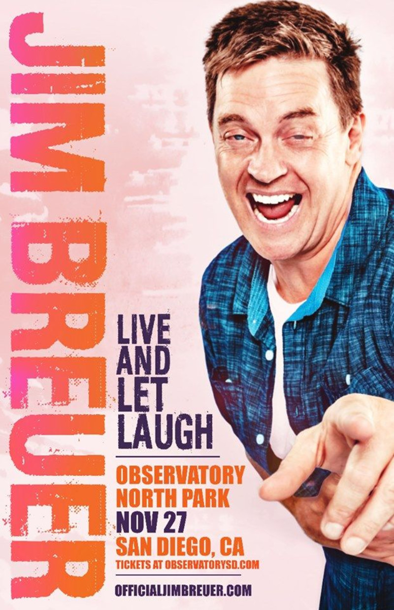 Jim Breuer Live and Let Laugh in San Diego at The Observatory
