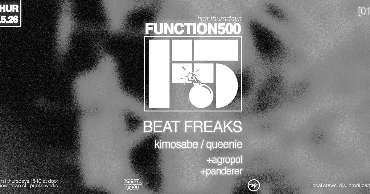 Function500 w/ Kimosabe, QUEENIE, Agropol and Panderer at Public Works