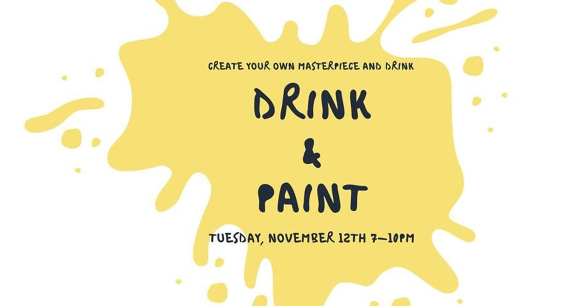 Drink & Paint in Dallas at Trinity Cider