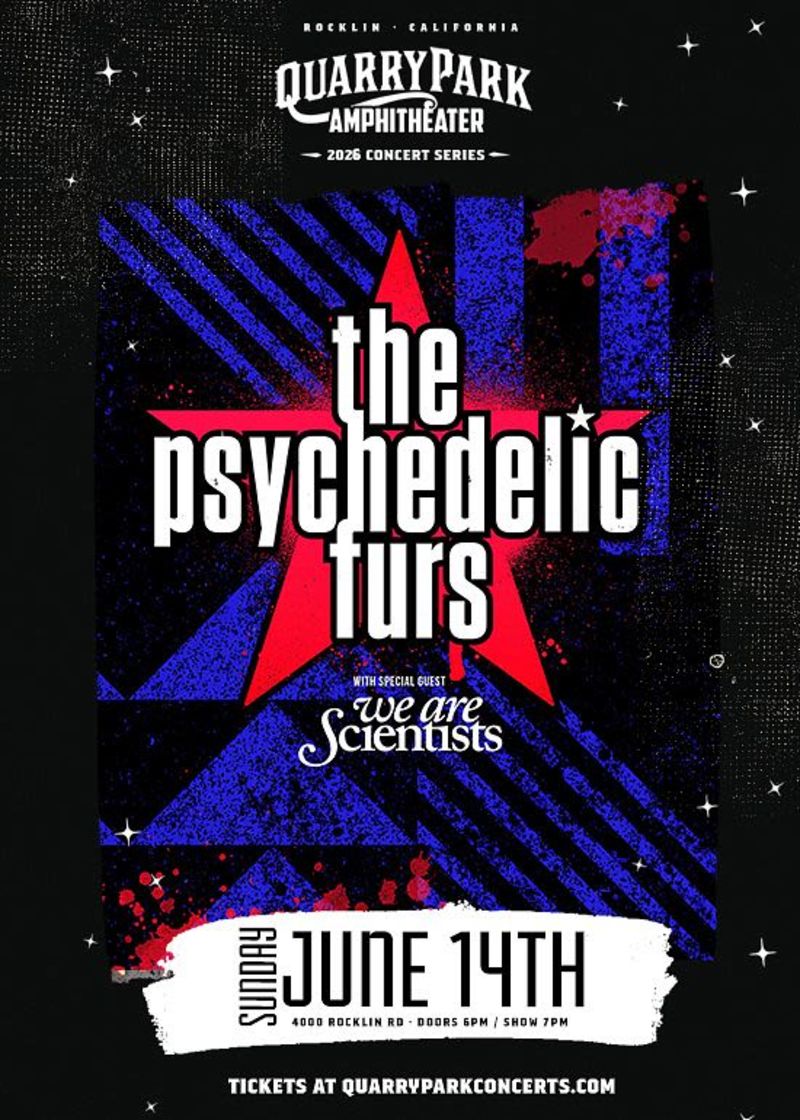 The Psychedelic Furs in Santa Cruz at The Quarry Amphitheater