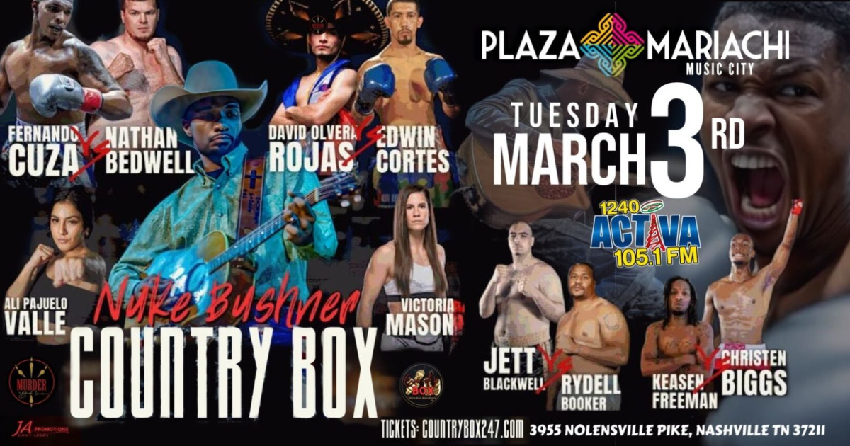 Country Box – Where Music Meets Boxing in Nashville at Plaza