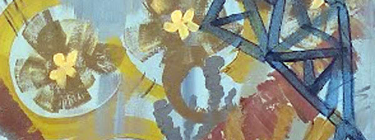 Abstract Art using acrylics (Drennan Wednesday Afternoons) S2