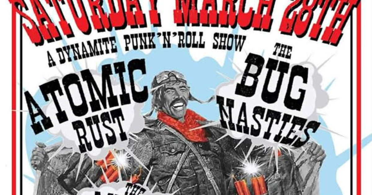 Atomic Rust, The Bug Nasties, The Misery Three in Seattle at