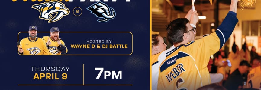 Preds Watch Party At The Franklin Theatre at Franklin Theatre in Nashville, TN