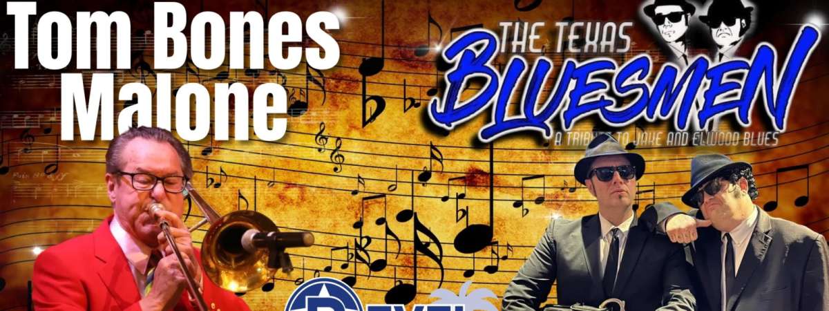 Tom Bones Malone with Blues Brother Trib. Texas Bluesmen & Division 80