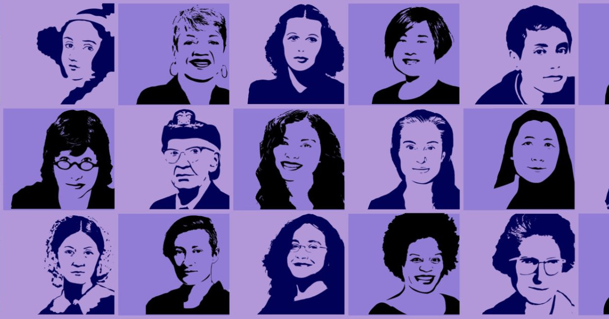 Women's History Month Women in Math Exhibit at Exploratorium