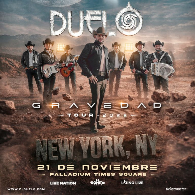 Grupo Duelo - GRAVEDAD TOUR 2026