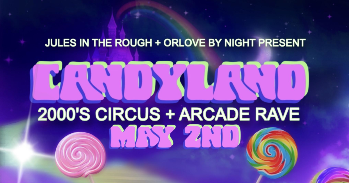 Candy Land Rave Candyland: 2000s Circus + Arcade in los angles at 1720