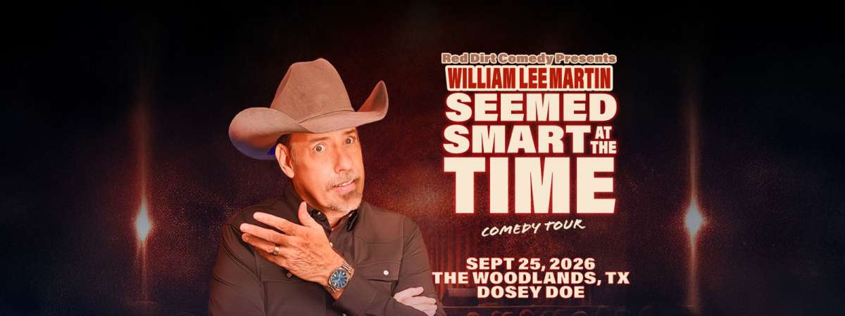 William Lee Martin’s Seemed Smart at the Time Tour