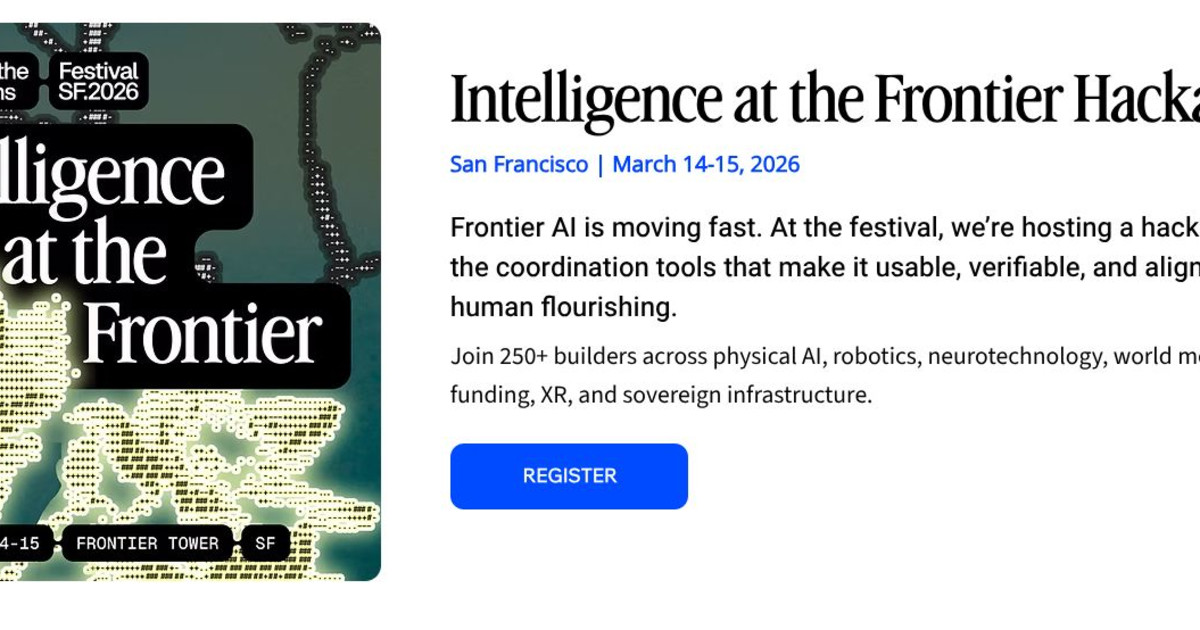 Funding the Commons SF: Intelligence at the Frontier in San