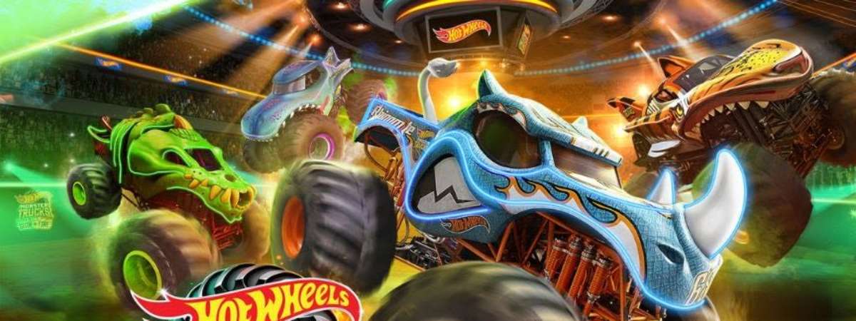 Hot Wheels Monster Trucks Live: Glow-N-Fire