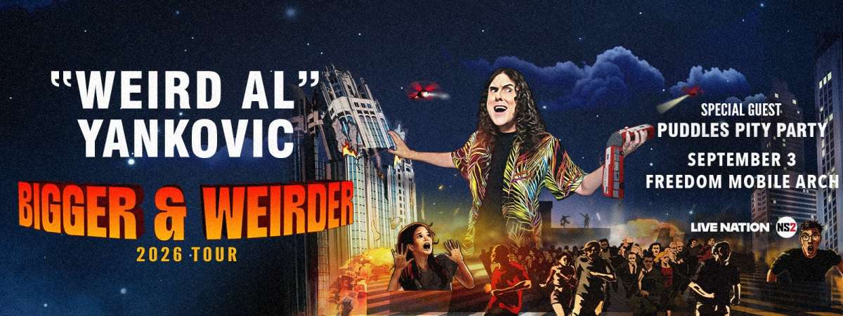 “Weird Al" Yankovic: Bigger & Weirder 2026 Tour