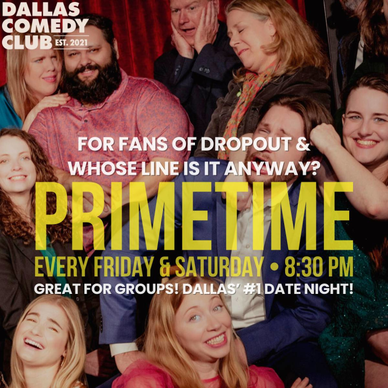 Primetime Friday Night Improv!