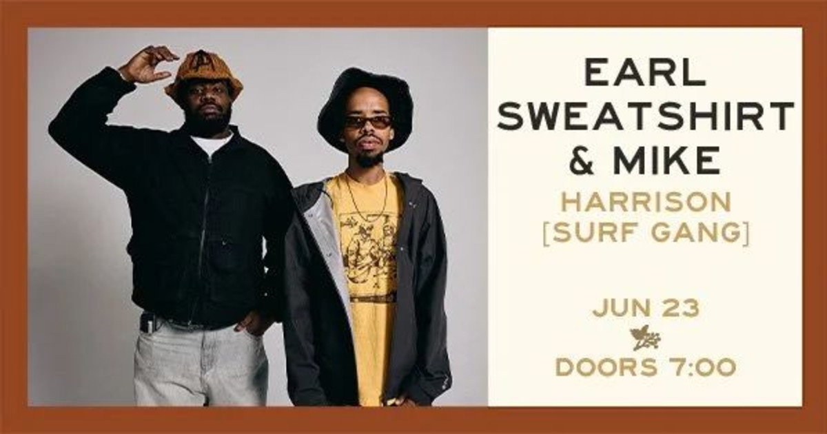 Earl Sweatshirt & MIKE - Home on the Range Tour 2026 in St. Louis at