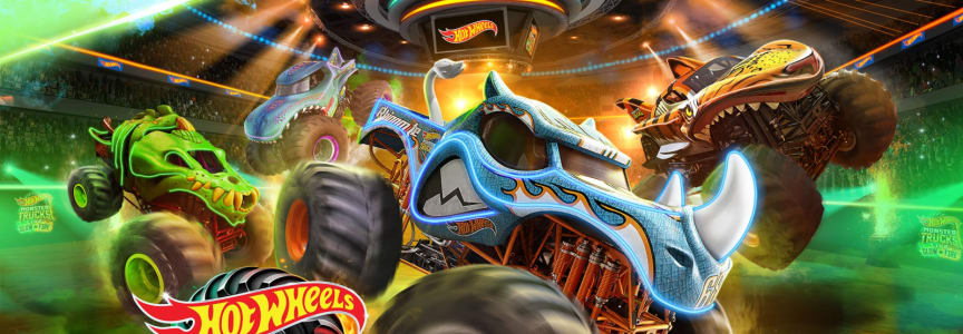 Hot Wheels Monster Trucks Live Glow-N-Fire