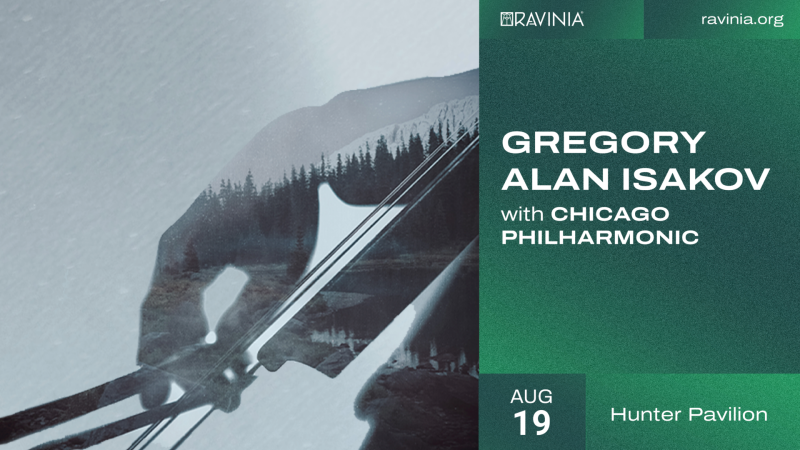 Gregory Alan Isakov with the Chicago Philharmonic
