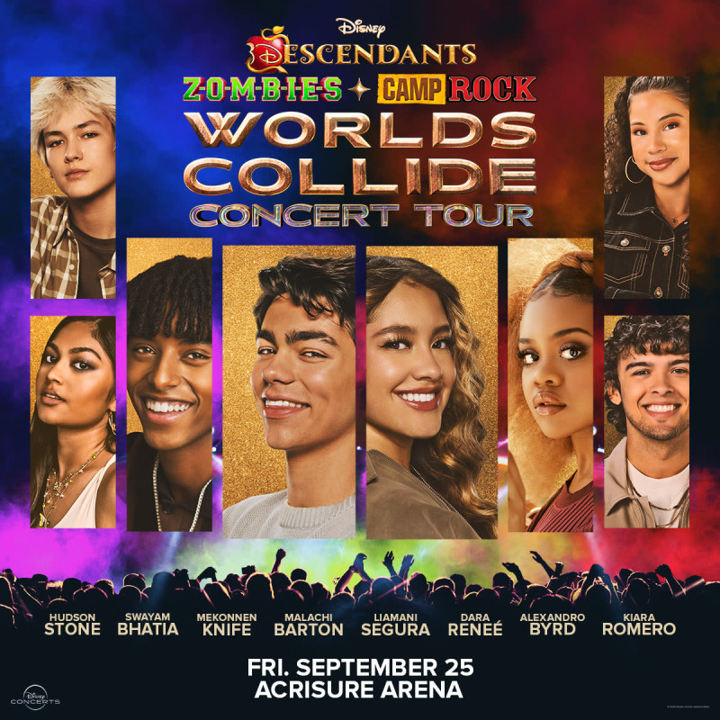 Disney Descendants, ZOMBIES & Camp Rock: Worlds Collide Concert Tour