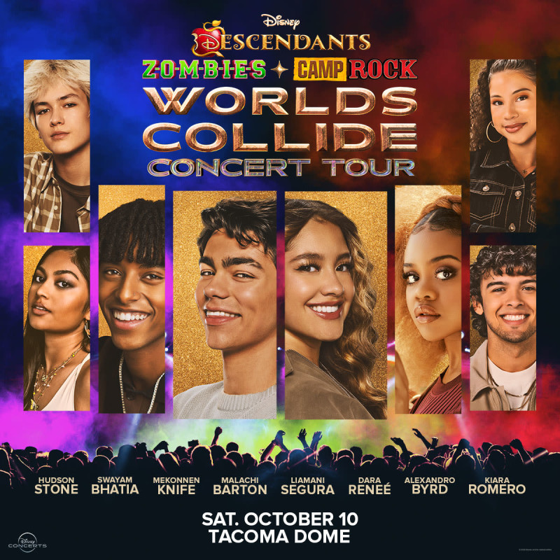 Disney Descendants, ZOMBIES & Camp Rock: Worlds Collide Concert Tour