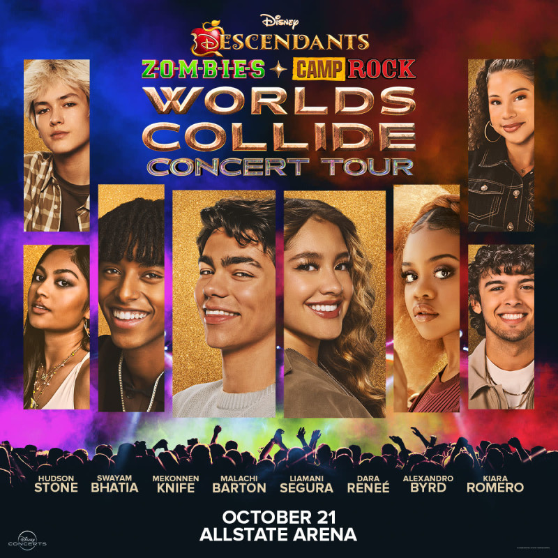 Disney Descendants, Zombies & Camp Rock: Worlds Collide Concert Tour