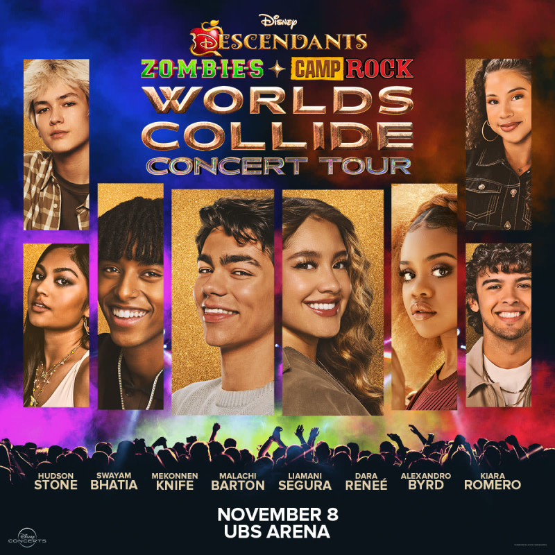 Disney Descendants, ZOMBIES & Camp Rock: Worlds Collide Concert Tour