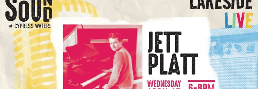 Wednesday Patio Series: Jett Platt at The Sound at Cypress Waters