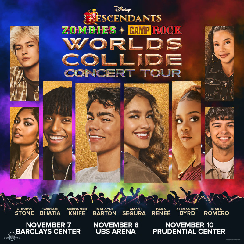 Disney Descendants, ZOMBIES & Camp Rock: Worlds Collide Concert Tour