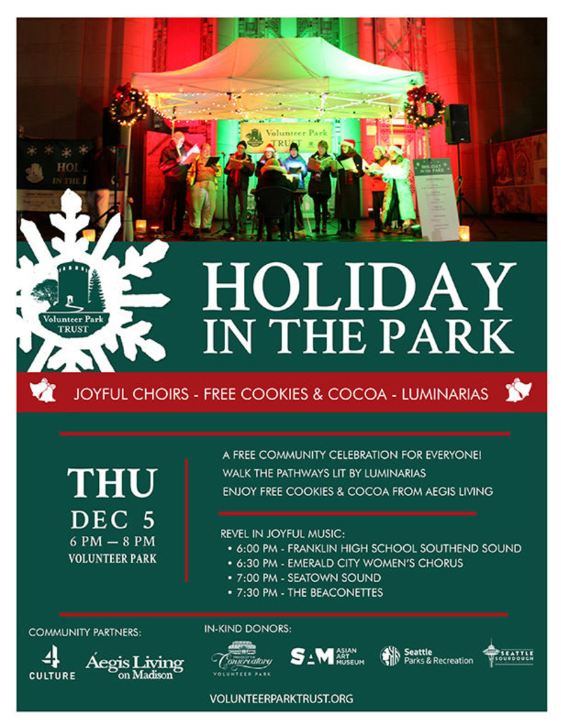 Holiday in the Park! in Seattle at Volunteer Park