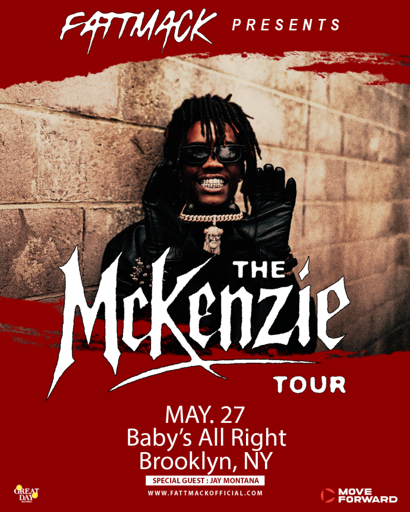 Fatmackk Rapper FattMack in Brooklyn at Baby's All Right