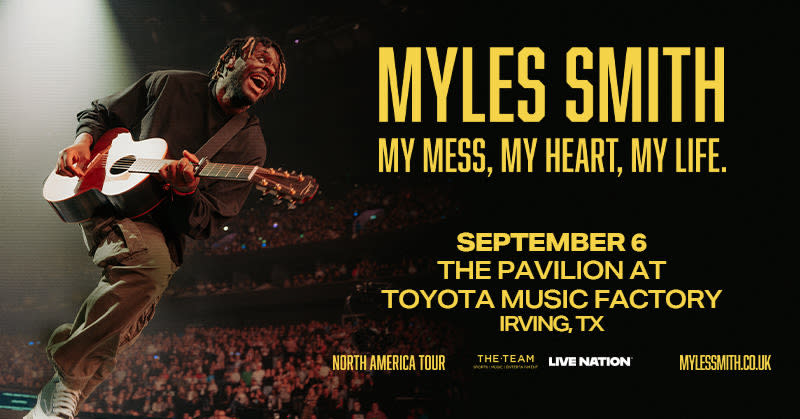 Myles Smith - My Mess, My Heart, My Life Tour