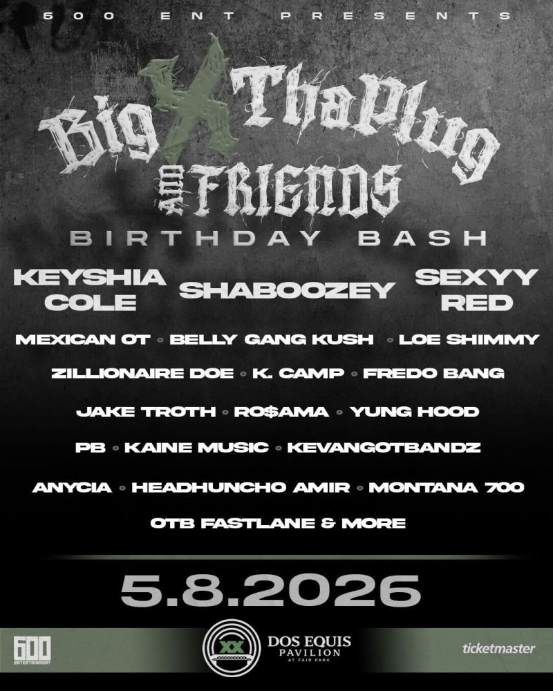 BigXthaPlug and Friends Birthday Bash in Dallas at Dos Equis