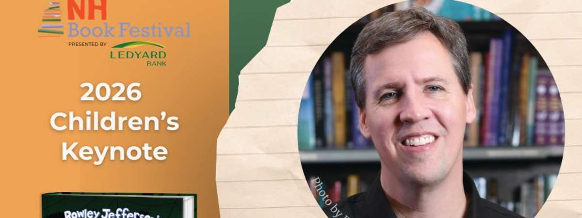 NH Book Festival 2026 Children's Keynote speaker Jeff Kinney