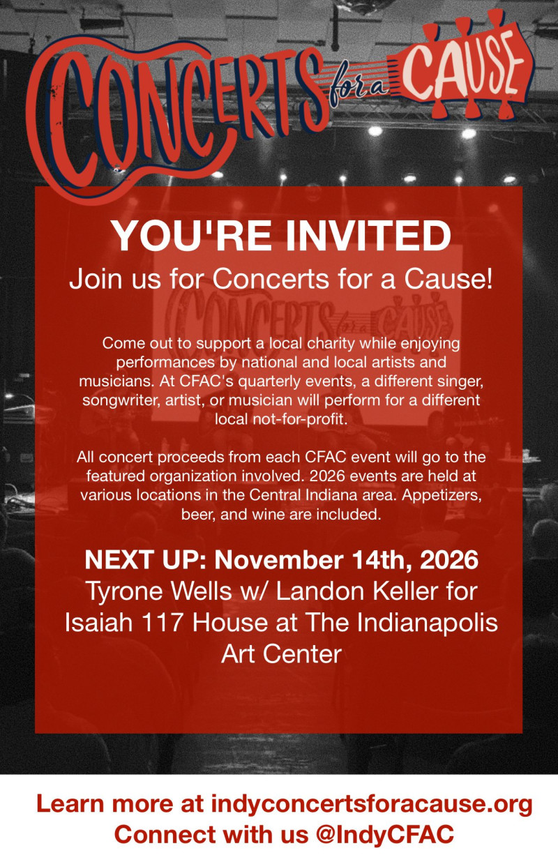 A Benefit for Isaiah 117 House