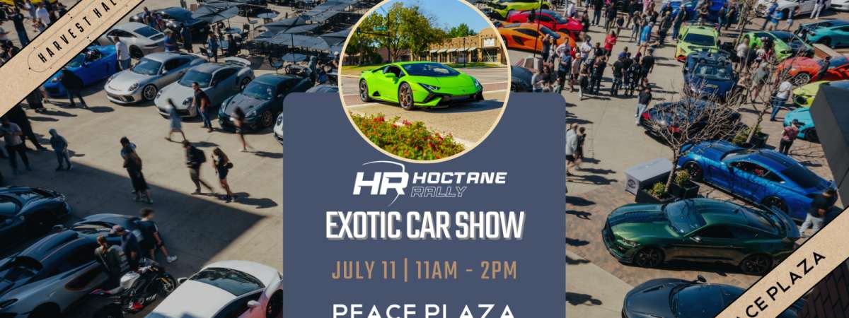 Exotic Car Show with Hoctane Rally