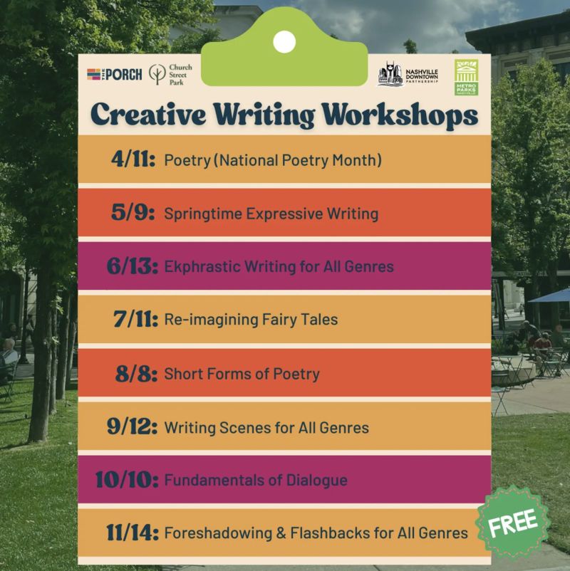 Writing Scenes for All Genres Workshop