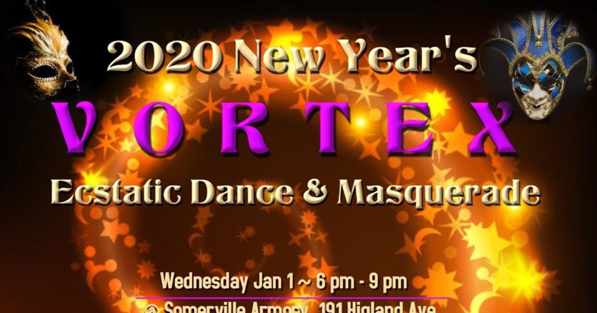 New Year's Vortex Dance Masquerade in Somerville at Arts At The