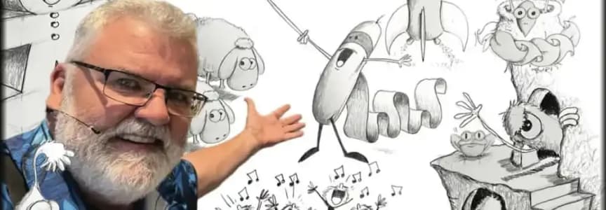 Artist Workshop: Cartoon Illustration with Mark Kistler - Adult: $75 | Member: $55