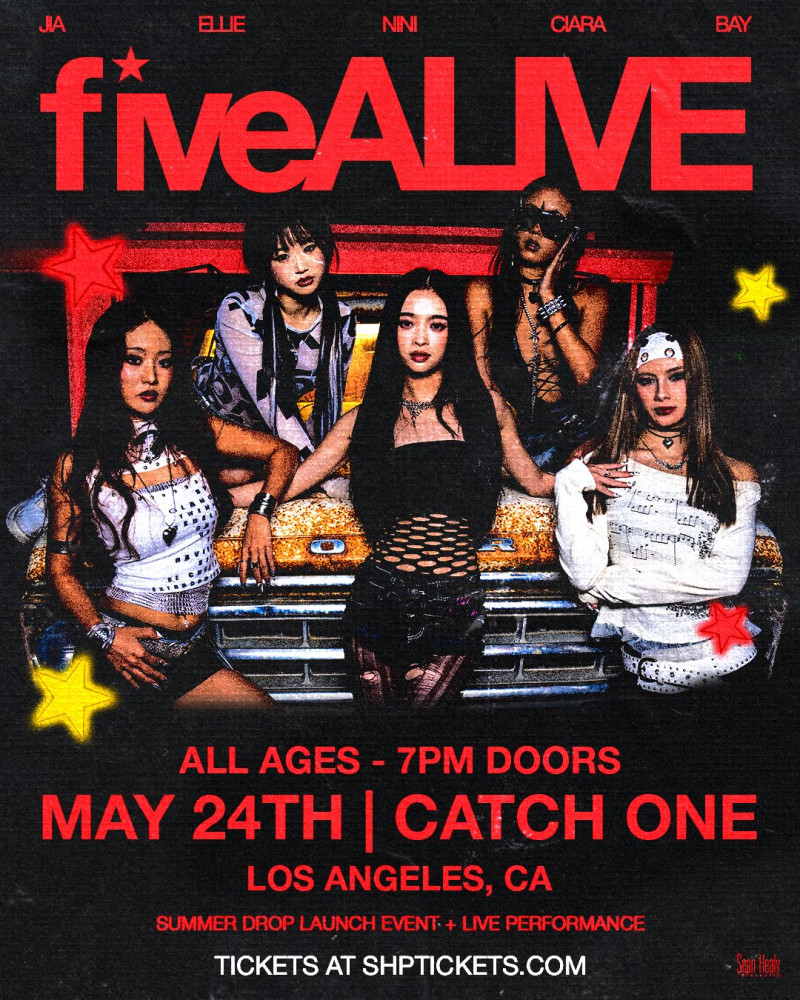fiveALIVE: Summer Drop Launch Event + Live Performance in Los