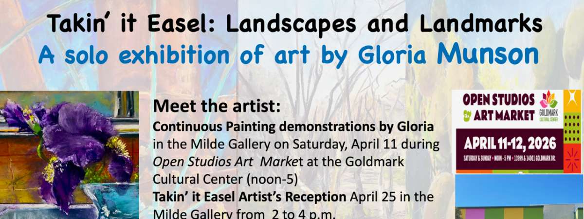 Reception: Takin' it Easel: Landscapes and Landmarks