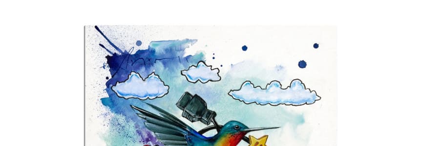 Teen Wild Side of Watercolor
