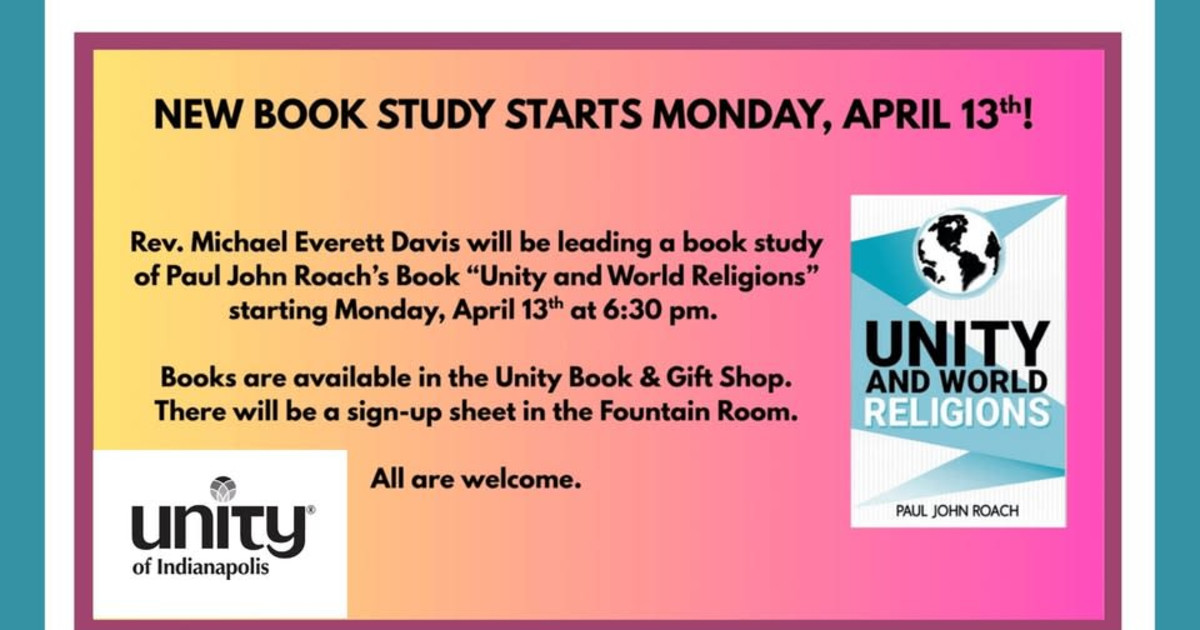 Book Study - Unity and World Religions in Indianapolis at Unity of