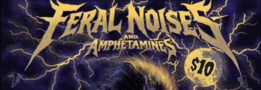 “Feral Noises & Amphetamines” Single Release Party | Atomic Rainbow | Van Damme | Werewolf Victim Revival [SHOWROOM]