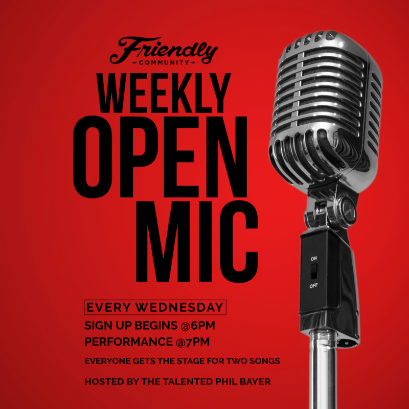 Weekly Open Mic