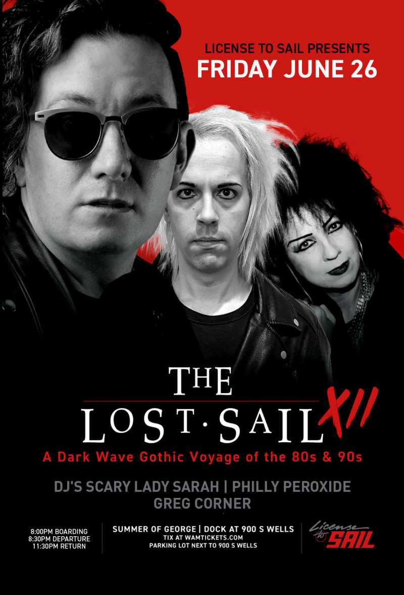 Lost Sail XII - 80's & 90's Gothic Boat Cruise